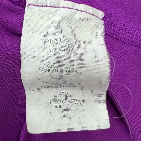 JMS JUST MY SIZE ACTIVE Women’s Pullover Top Sz 4X (26W/28W) Purple Color - Picture 7 of 11